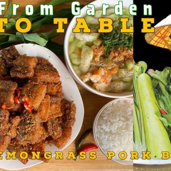 Crispy Lemongrass Pork Belly - Vietnamese Home Cooking - Straight From My Garden