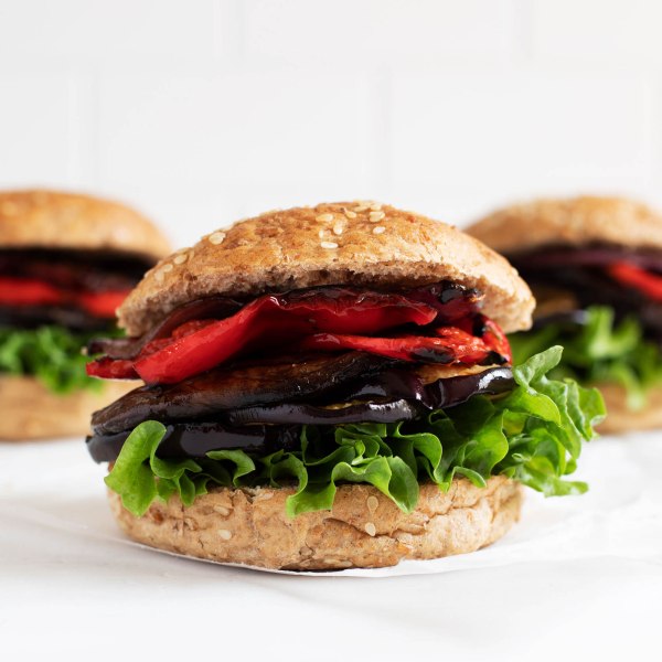 Balsamic Grilled Vegetable Burgers | Easy, Flavorful Plant Based Burgers