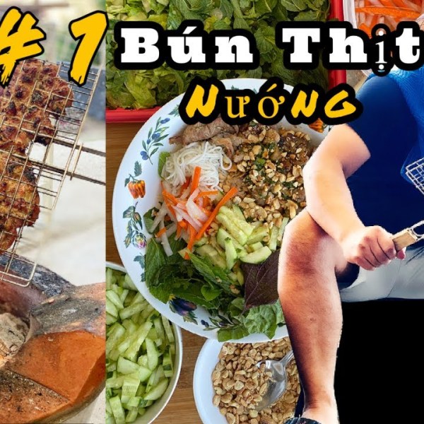 Vietnamese Lemongrass BBQ Pork Recipe - Bún Thịt Nướng Số 1 - ChefQstr