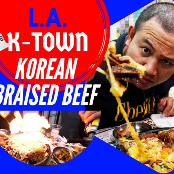 LA FOOD GUIDE: INSIDE K-TOWN AMAZING FOOD! GALBI JJIM. KOREAN FOOD TOUR