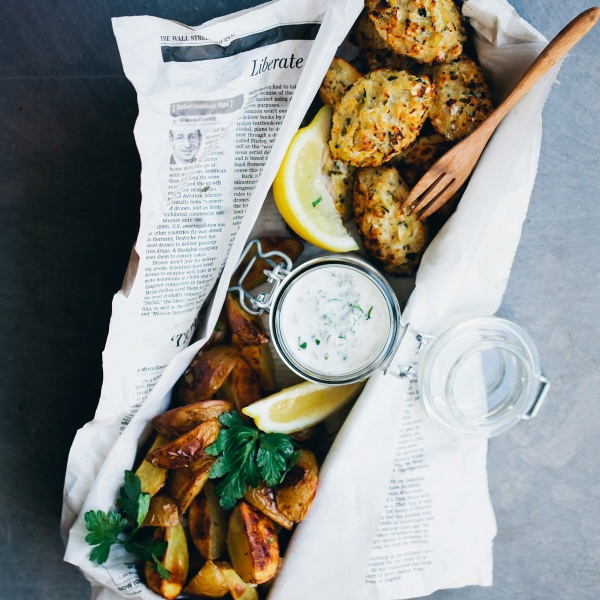 Cauli “Fish” & Chips Cookalong – Green Kitchen Stories